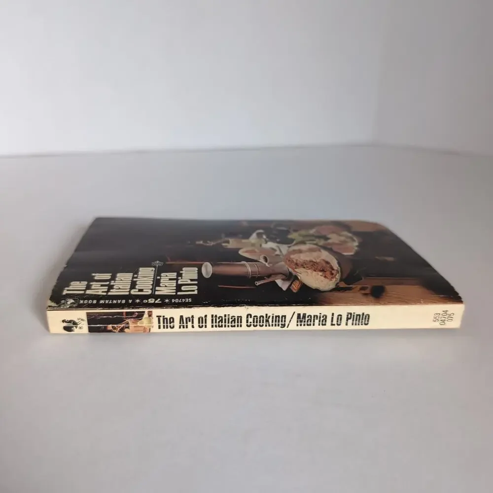The Art of Italian Cooking Maria Lo Pinto Paperback Cookbook 1969 Printing‎